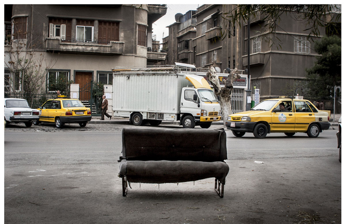 Photo by © Alaa Hassan, Baghdad Street, Damascus, 2009. sheikhphotos.com