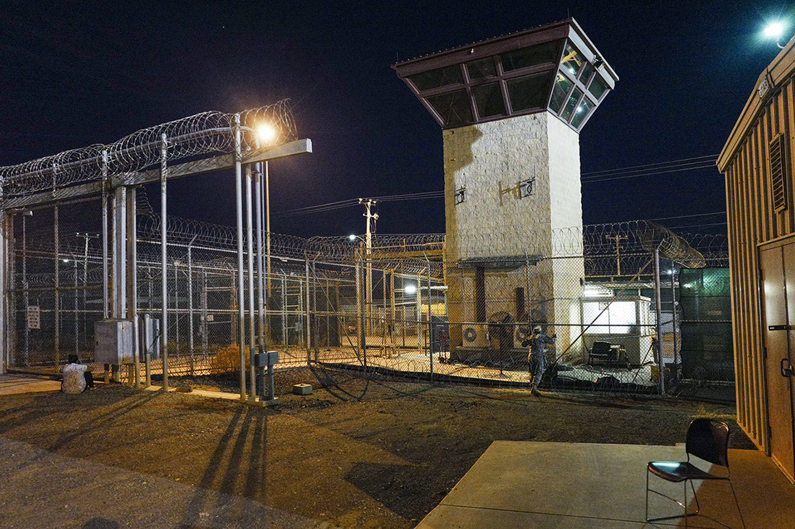 © 2017 Peter van Agtmael/Magnum Photos Entrance to Camps V and VI at the prison at Guantanamo Bay, Cuba 